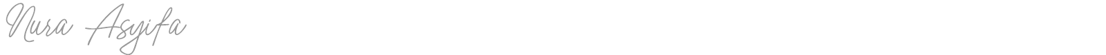 Nura Asyifa font preview